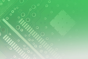 Motherboard digital chip. Circuit board. Electronic computer hardware technology.