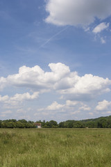 The Loire Valley countryside in France.