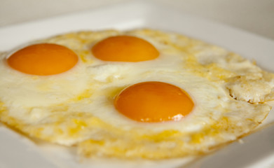 œuf sur le plat