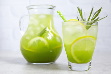 Homemade Estragon Lemonade