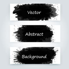 Vector abstract background with big splash and place for your text. Grunge Vector Illustration. Splatter template.