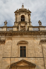Fototapeta premium Baroque church facade, Ragusa, Sicily island, Italy