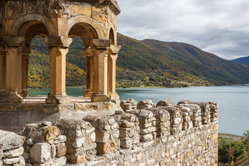 Medieval castle of Ananuri, Georgia