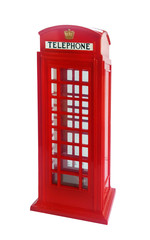British red telephone box