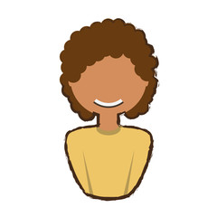 people woman profile icon image, vector illustration design