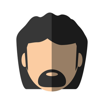 people face man with mustache icon image design, vctor illustration