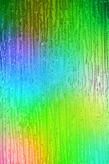 Corrugated colorful glass background