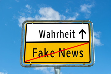 Ortstafel Wahrheit Fake News