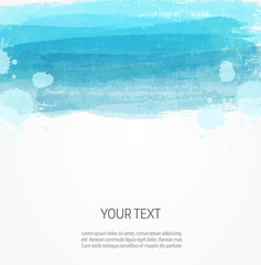 Modern watercolor background template
