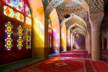Detail of Sher-Dor Madrasah in Samarkand, Uzbekistan