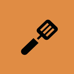 Kitchen spatula icon. flat design