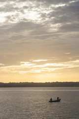 The river Maroni in French Guiana.