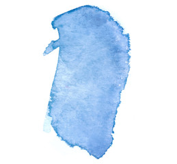 Colorful abstract watercolor texture with splashes and spatters. Modern creative watercolor background for trendy design.