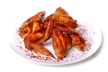 Roasted chicken wings