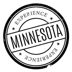 Minnesota stamp. Grunge design with dust scratches. Effects can be easily removed for a clean, crisp look. Color is easily changed.