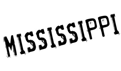 Mississippi stamp. Grunge design with dust scratches. Effects can be easily removed for a clean, crisp look. Color is easily changed.