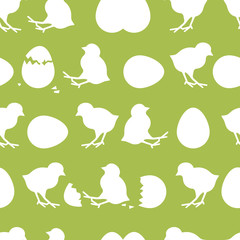 Tiling spring background. Holiday wrapping paper, vector design