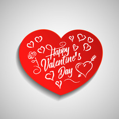 Hearts background Flat Dynamic Design (for Flyers, Covers, Posters, Banner) Vector illustration.