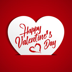 Hearts background Flat Dynamic Design (for Flyers, Covers, Posters, Banner) Vector illustration.