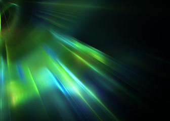   Fractal  Aurora Borealis - Fractal Art