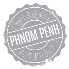 Phnom Penh stamp. Grunge design with dust scratches. Effects can be easily removed for a clean, crisp look. Color is easily changed.