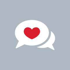 love chat icon