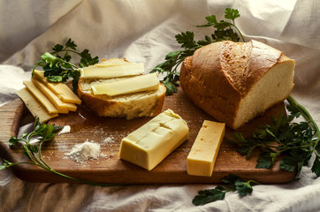 home baked fresh bread