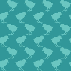 Tiling spring background. Holiday wrapping paper, vector design