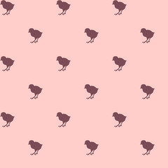 Tiling spring background. Holiday wrapping paper, vector design