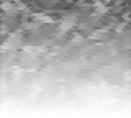 Gray abstract mosaic background