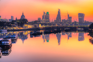 Fototapeta premium City of London skyline, London, UK