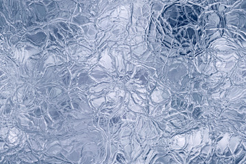 Wide continuous   ice pattern  