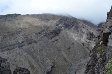 Rocky Terrain on Mt Ruapehu, New Zealand