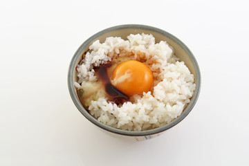新鮮な卵ごはん
