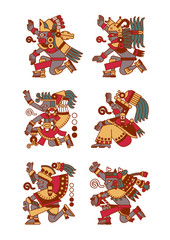 sketch drawing aztec cacao bean, leaves, nibs, pattern for choco