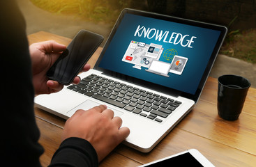 Distance learning online webpage KNOWLEDGE work