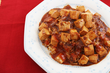 美味しいマーボ豆腐
