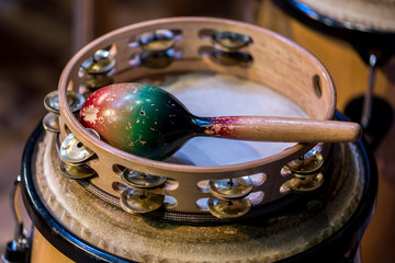  Traditional instrument rattle