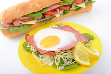 おいしそうなサンドイッチ
