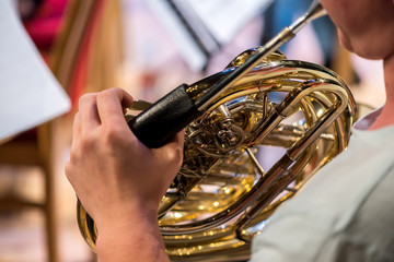Classic instrument trombone