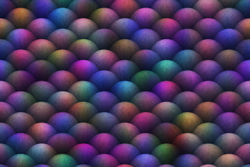 Continuous pattern of soft squama