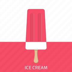Ice cream vector icon.