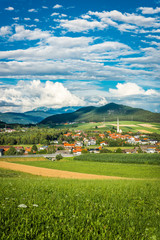 Fototapeta na wymiar See municipality in Austria