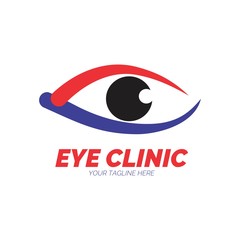 Eye Clinic Vector Icon