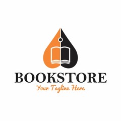 Bookstore Logo Icon