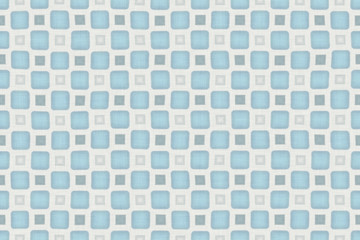 Continuous thin flaxen fabric pattern