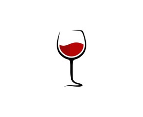Logo kieliszka do wina - 135879274