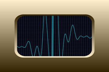 Sound Modulation  - vector illustration