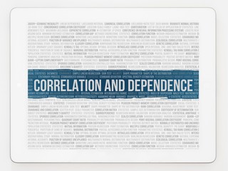Obraz premium Correlation and dependence