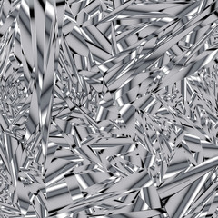 Shattered metal background - vector illustration 